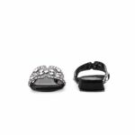 Black Fancy Slipper For Ladies FN8049 - View 4