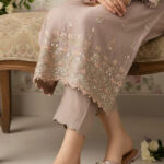 Golden Fancy Slipper For Ladies FN8050 - View 1