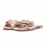 Golden Fancy Slipper For Ladies FN8050 - View 3