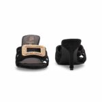 Black Fancy Slipper For Ladies FN8052 - View 4