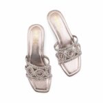Grey Fancy Slipper For Ladies FN8055 - View 5