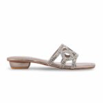 Grey Fancy Slipper For Ladies FN8055 - View 2