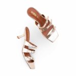 Golden Fancy Slipper For Ladies FN8059 - View 5