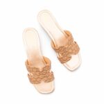 Golden Fancy Slipper For Women FN8064 - View 5