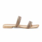 Golden Fancy Slipper For Ladies FN8065 - View 2