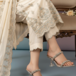 Silver Fancy Slipper For Ladies FN8066 - View 1