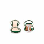 Green Fancy Slipper For Ladies FN8066 - View 4