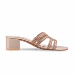 Golden Fancy Slipper For Women FN8067 - View 2
