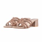 Golden Fancy Slipper For Women FN8067 - View 3