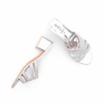 Silver Fancy Slipper For Ladies FN8067 - View 5