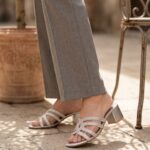 Silver Fancy Slipper For Ladies FN8067 - View 1