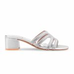 Silver Fancy Slipper For Ladies FN8067 - View 2