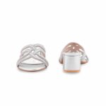 Silver Fancy Slipper For Ladies FN8067 - View 4