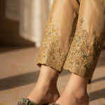 Green Fancy Slipper For Women FN8071 - View 1