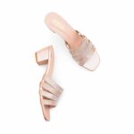 Peach Fancy Slipper For Women FN8074 - View 5