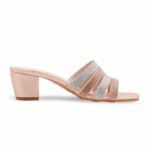 Peach Fancy Slipper For Women FN8074 - View 2