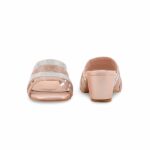 Peach Fancy Slipper For Women FN8074 - View 4