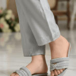 Grey Fancy Slipper For Ladies FN8081 - View 1