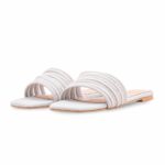 Silver Fancy Women Slipper FN8082 - View 3