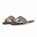 Black Fancy Slipper For Ladies FN8083 - View 3
