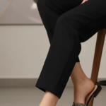 Black Fancy Slipper For Women FN8084 - View 1