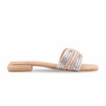 Golden Fancy Slipper For Ladies FN8084 - View 2