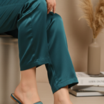 Green Fancy Slipper For Women FN8087 - View 1