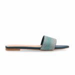 Green Fancy Slipper For Women FN8087 - View 2