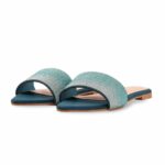 Green Fancy Slipper For Women FN8087 - View 3