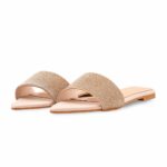 Golden Fancy Slipper For Ladies FN8087 - View 3