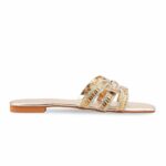 Golden Fancy Slipper For Women FN8089 - View 2
