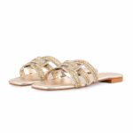 Golden Fancy Slipper For Women FN8089 - View 3