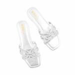 Silver Fancy Slipper For Ladies FN8089 - View 5