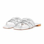 Silver Fancy Slipper For Ladies FN8089 - View 3