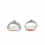 Silver Fancy Women Slipper FN8091 - View 4