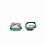 Green Fancy Women Slipper FN8098 - View 4
