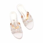 Golden Fancy Slipper For Ladies FN8101 - View 5