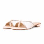 Golden Fancy Chappal For Ladies FN8102 - View 5