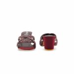 Maroon Fancy Slipper For Women FN8103 - View 4