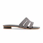 Black Fancy Women Slipper FN8106 - View 2