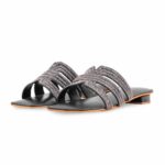 Black Fancy Women Slipper FN8106 - View 3