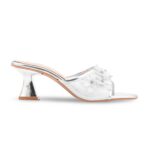 Silver Fancy Women Slipper FN8107 - View 2