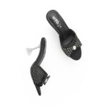 Black Fancy Women Slipper FN8111 - View 5