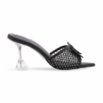 Black Fancy Women Slipper FN8111 - View 2