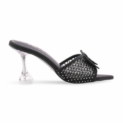 Black Fancy Women Slipper FN8111 - View 2