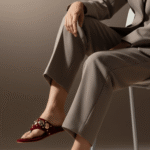 Maroon Formal Chappal For Ladies FR0568 - View 1