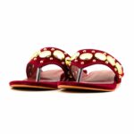 Maroon Formal Chappal For Ladies FR0568 - View 3