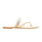 Cream Formal Chappal FR0571 - View 2