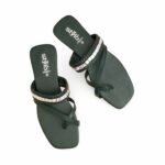 Green Formal Chappal FR0571 - View 5