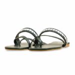 Green Formal Chappal FR0571 - View 3